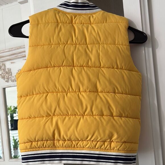 Janie and Jack Yellow Quilted Puffer Vest, super Nice and Warm! - Picture 5 of 5